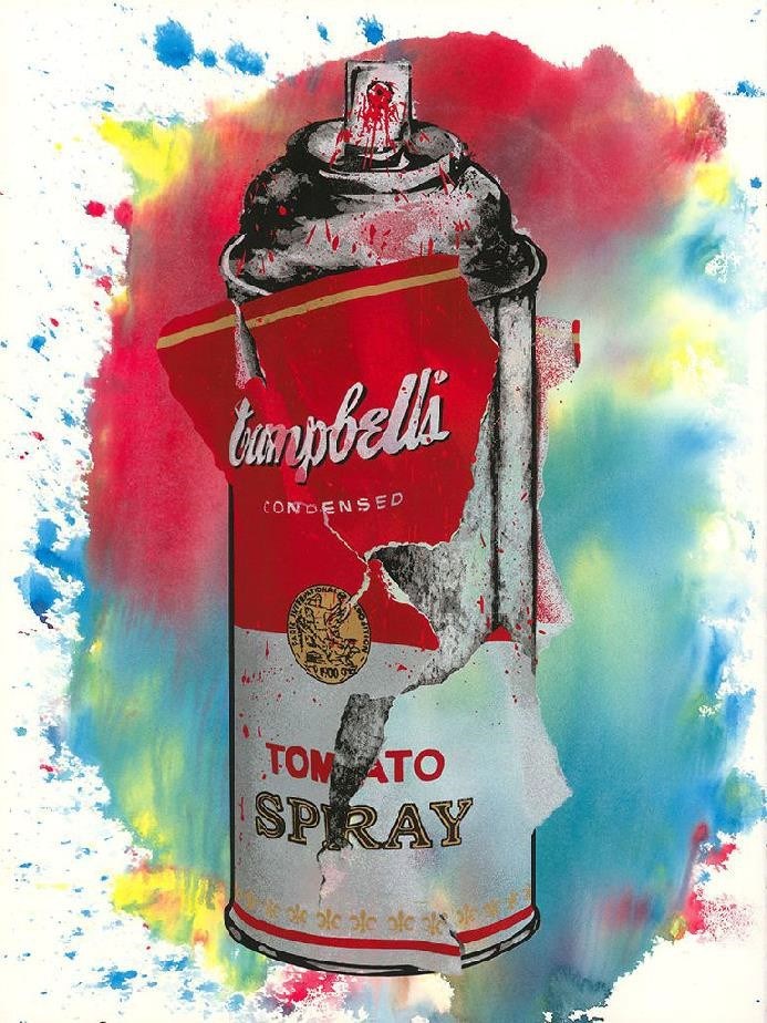 Torn Spray Can  by Mr. Brainwash ART00164185