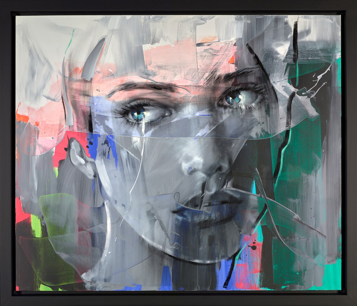 Patience Original Painting on Box Canvas by Pier Toffoletti ART00177398